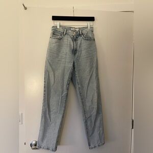 Garage Light Blue Vintage Straight Jeans